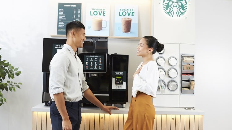 Commercial Coffee Machines Starbucks And Nestlé Professional